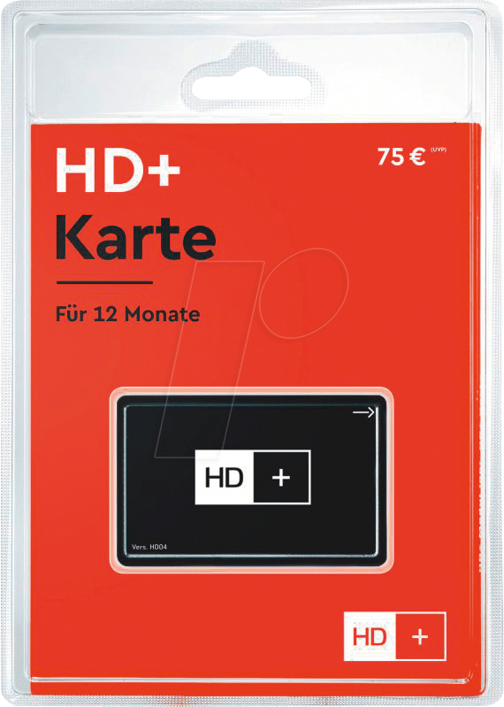 HD+ KARTE - HD+ Karte, Smartcard, Satellit, für 12 Monate hier online kaufen bei lan.de