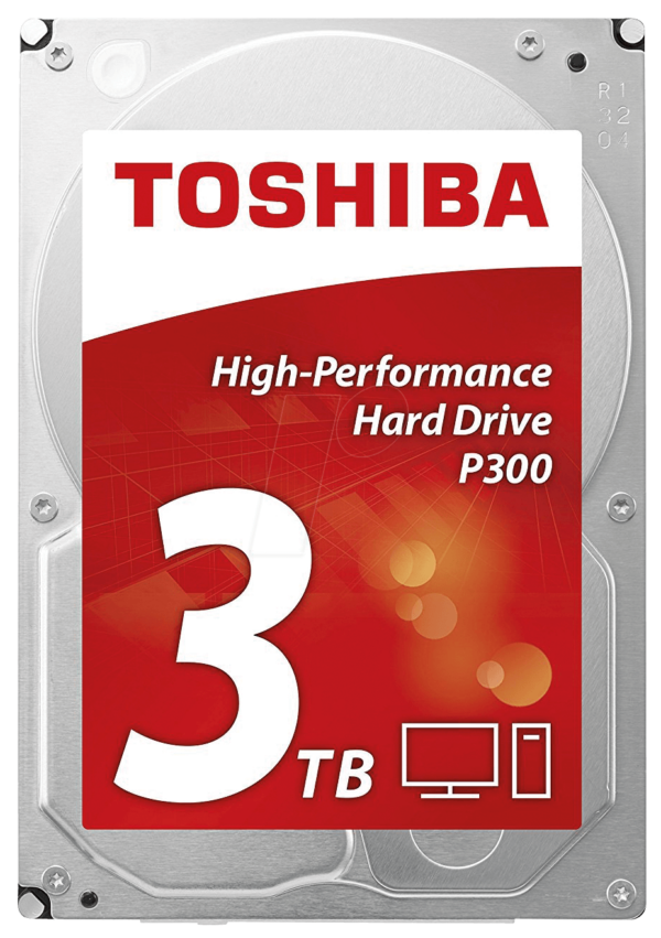 HDWD130UZSVA - 3TB Festplatte Toshiba P300 - Desktop