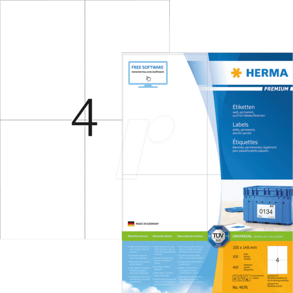 HERMA 4676 - Universal-Etiketten