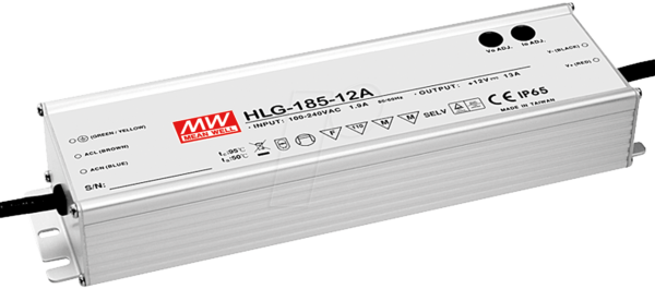 MW HLG-185H-12B - LED-Trafo