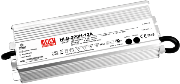 MW HLG-320H-24B - LED-Trafo