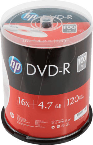 HP DME00029WIP - DVD-R 4.7GB/120Min