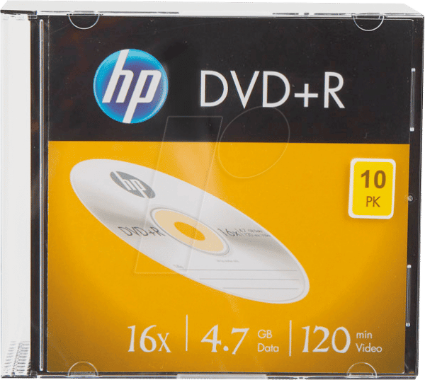 HP DRE00085 - DVD+R 4.7GB/120Min