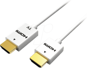 ICOC-HDMI-SL018W - High Speed HDMI Kabel mit Ethernet