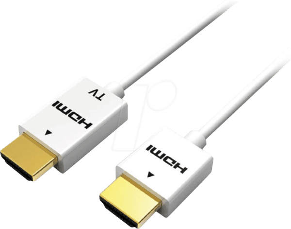 ICOC-HDMI-SL018W - High Speed HDMI Kabel mit Ethernet