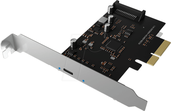 ICY PCI1901-C32 - PCIe x4 > 1 x extern USB 3.2 C