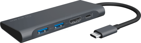 ICY IB-DK4022CPD - USB-Hub 3.0 Typ-C