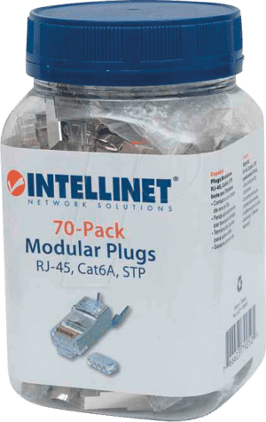 INT 790505 - CAT6A Modularstecker Pro Line