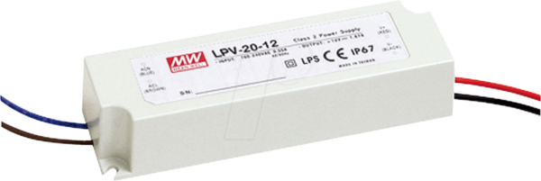 MW LPV-20-5 - LED-Trafo