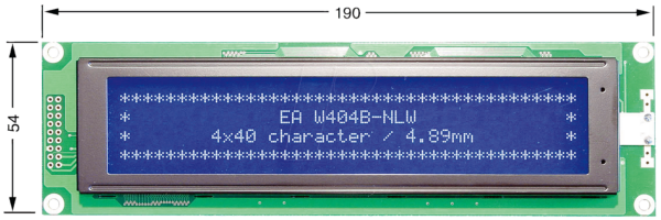 LCD 404B BL - LCD-Modul