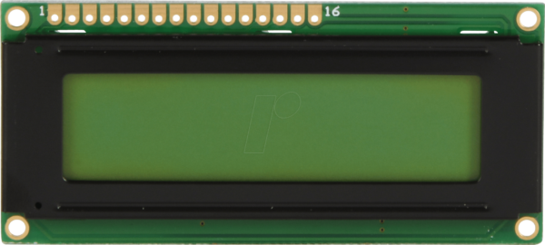 LCD-PM 2X16-6 D - LCD-Modul