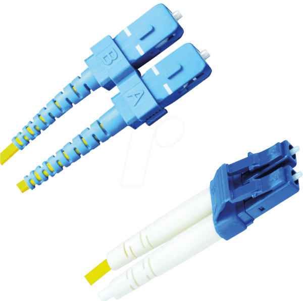 LCSC09DYE15 - LC-SC SM OS1/OS2 DUPLEX 15M - 09/125µm