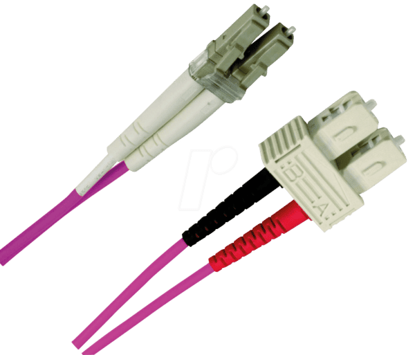 LCSCOM4DEV10 - LC-SC MM OM4 DUPLEX 10M- 50/125µm