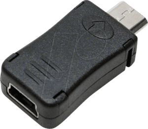 LOGILINK AU0010 - Adapter USB 2.0 Micro-B Stecker > Mini-B Buchse