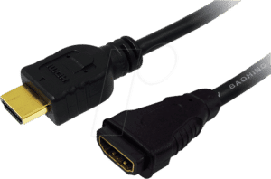 LOGILINK CH0057 - HDMI A Stk. > HDMI A Bu.