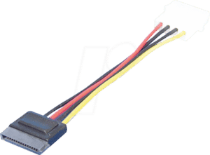 LOGILINK CS0003 - SATA Strom Stecker > 5