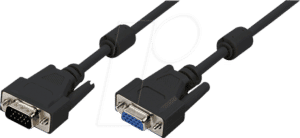 LOGILINK CV0019 - VGA Monitor Kabel 15-pol VGA Verlängerung