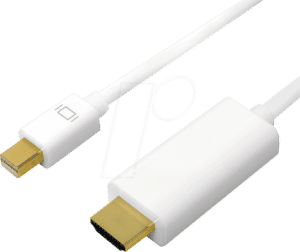 LOGILINK CV0122 - Mini DisplayPort 1.2 auf HDMI A Stecker