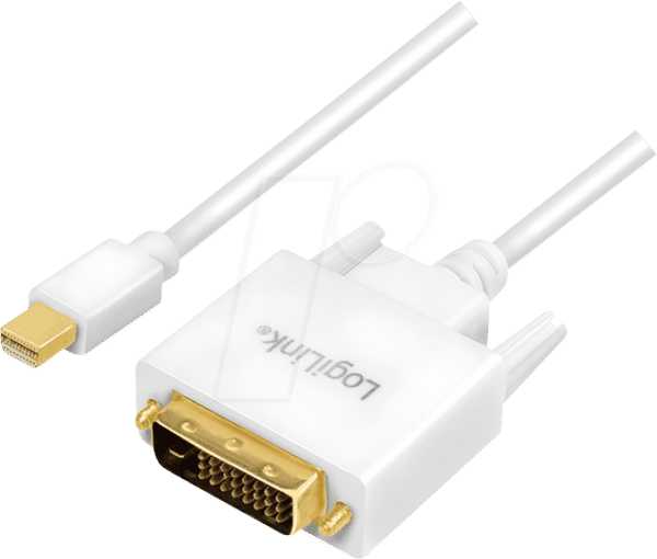 LOGILINK CV0138 - Mini Displayport 1.2 Stecker auf  DVI 24+1 Stecker