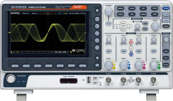 MSO-2104E - Mixed-Signal-Oszilloskop MSO-2104E