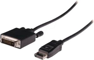 N CCGB37200BK20 - Kabel DisplayPort Stecker > DVI-D 24 +1 Buchse