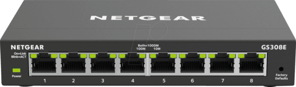 NETGEAR GS308E - Switch