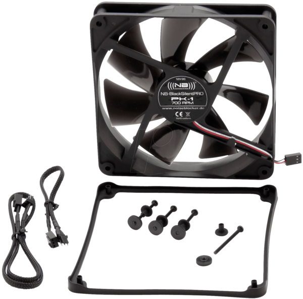 NOISEBLOCK PK1 - Noiseblocker BlackSilent Pro Fan PK1