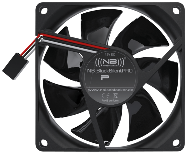 NOISEBLOCK P1 - Noiseblocker BlackSilent Pro Fan P1