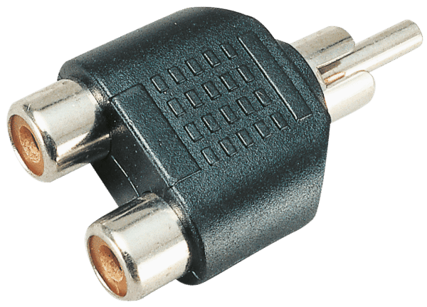 NTA 104 - Cinch Stecker auf 2x Cinch Buchse