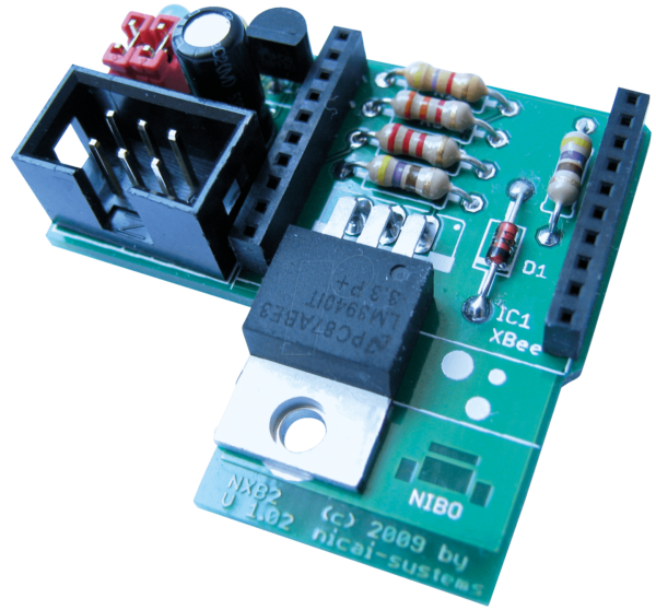 NIBO NXB2 - NXB2 Adapterplatine für Anschluss XBEE