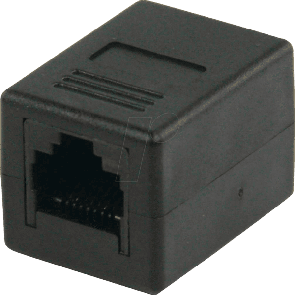 N CCGB89010BK - Netzwerk Adapter RJ45 Buchse/Buchse Cat.6