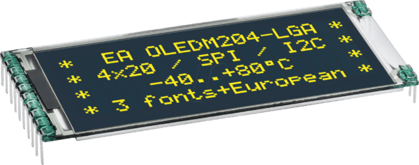 EA OLEDM204-GGA - Text-OLED