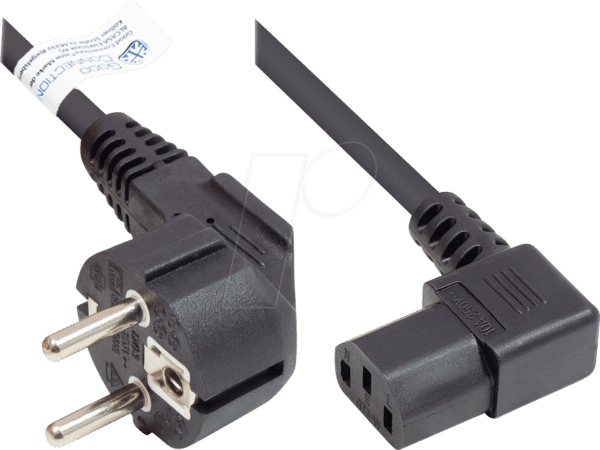 GC P0131-S018 - Netzkabel Typ E+F CEE 7/7 auf C13