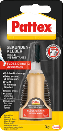 PATTEX PST2C - Pattex Sekundenkleber Matic PST2C