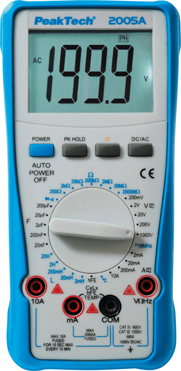 PEAKTECH 2005 A - Multimeter