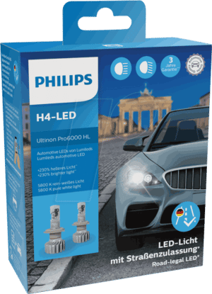 PHI UP600 H4 - KFZ-Lampe