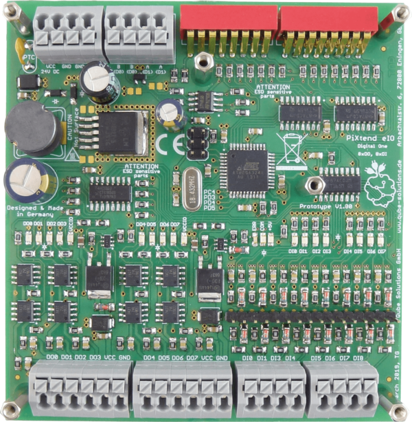 PIXTEND EIO DIGP - Entwicklerboards - SPS PiXtend eIO Digital One Pro