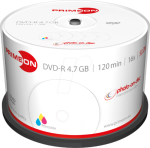 PRIM 2761206 - DVD-R 4.7GB/120Min