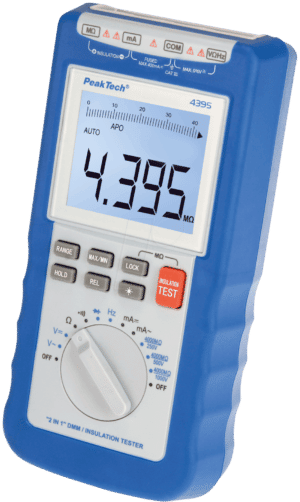 PEAKTECH 4395 - Isolationsmessgerät mit Digital-Multimeter