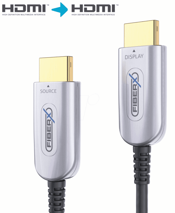 PURE FX-I350-050 - FiberX Serie HDMI 4K Glasfaser Extender Kabel 50m