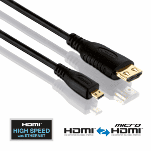 PURE PI1300-015 - HDMI/Micro HDMI Kabel - PureInstall Serie 1