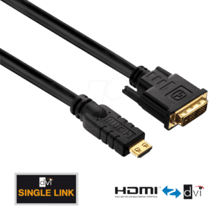 PURE PI3000-100 - HDMI/DVI Kabel