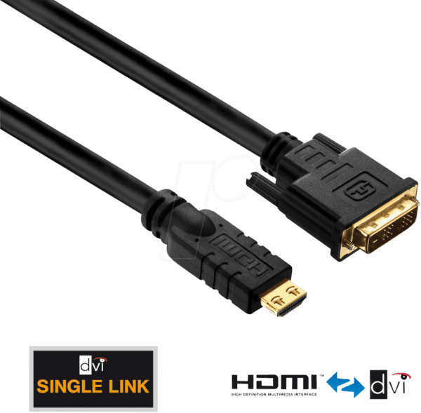 PURE PI3000-100 - HDMI/DVI Kabel