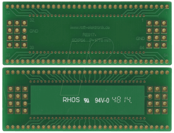 RE 917 - Adapter SDIP64 auf RM 1