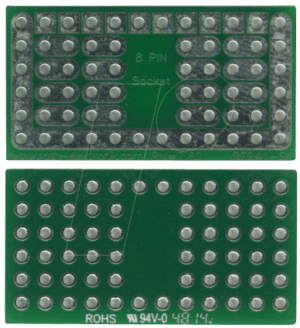 RE 941-S1 - Lötbares Bread Board 8-Pin-Sockel 31
