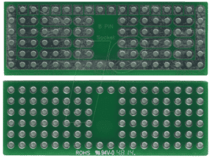 RE 941-S2 - Lötbares Bread Board 8-Pin-Sockel 46