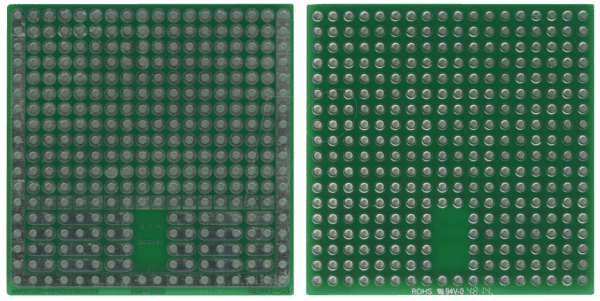 RE 941-S3 - Lötbares Bread Board 8-Pin-Sockel 46