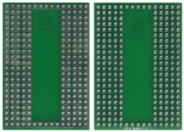 RE 945-S1 - Lötbares Bread Board 40-Pin-Sockel 31