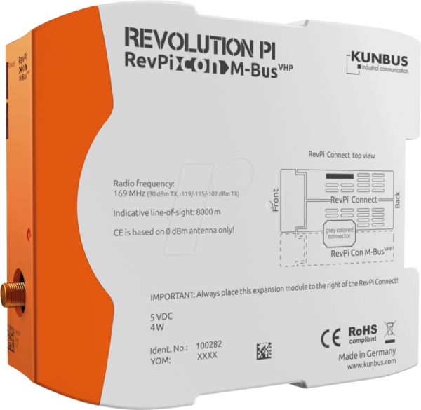 REVPI CON MBUS V - RevPi Con M-Bus - M-Bus-Erweiterung