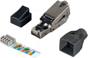 RJ45 FC6 IP20 - Cat.6 RJ45-Stecker